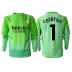 Real Madrid Thibaut Courtois #1 Keeper Borte Drakt 2025-26 Langermet Real Madrid Thibaut Courtois #1 Keeper Borte Drakt 2025-26 Langermet